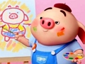 游戏回到学校图画书猪 在线