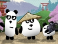游戏三只熊猫在日本 HTML5在线