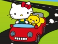 游戏Hello Kitty 汽车拼图 在线