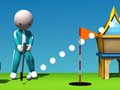 游戏鱿鱼玩家高尔夫 3D 在线
