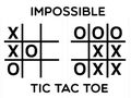 游戏不可能的井字游戏在线