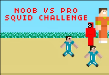 游戏Noob vs Pro Squid 挑战 在线