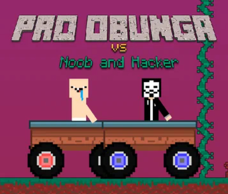 游戏Pro Obunga vs Noob 和 Hacker 在线