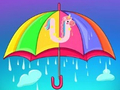 游戏着色书：字母 U 在线