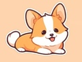 游戏着色书：柯基犬 在线