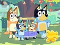 游戏拼图游戏：Bluey 家族 在线