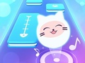 游戏音乐猫！钢琴瓷砖游戏3D在线