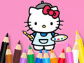 游戏涂色书：Hello Kitty 绘画 在线