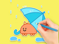 游戏图画书：有趣的雨天 在线