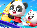 游戏拼图游戏：熊猫宝宝航海 在线