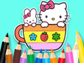 游戏涂色书：Kitty Cup 在线