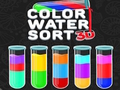 游戏彩色水排序 3D 在线