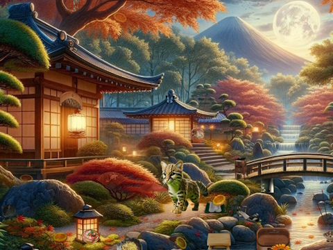 游戏日本花园隐藏的秘密 在线