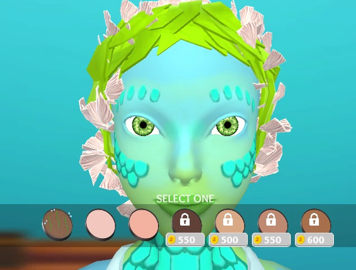 游戏怪物化妆3D 在线