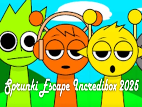 游戏Sprunki 逃生 Incredibox 2025 在线