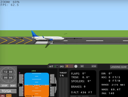 游戏飞行模拟器 737-800 在线