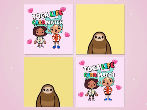 游戏Toca Life 记忆卡配对 在线