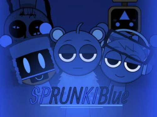 游戏Sprunki 蓝色模组 在线
