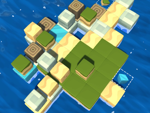 游戏Cube Island：ASMR 放松拼图 在线
