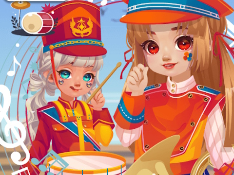 游戏孩子游行乐队 在线