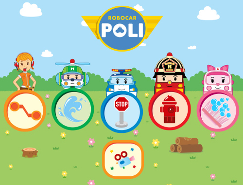 游戏Robocar Poli 在线