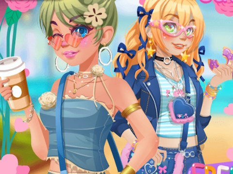 游戏少女在牛仔布中 在线