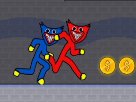 游戏Stickman Huggy Party Duo在线