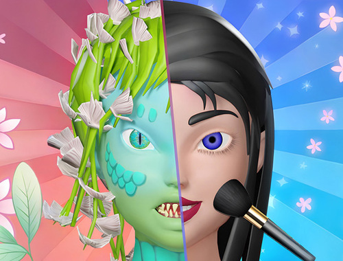 游戏怪物化妆3D 在线