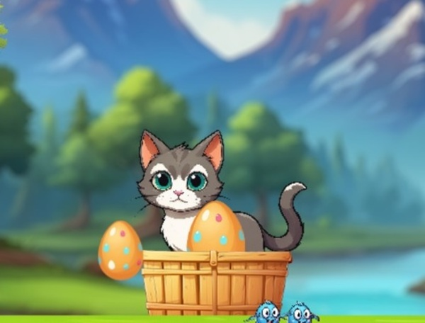 游戏饥饿的小猫冒险 在线