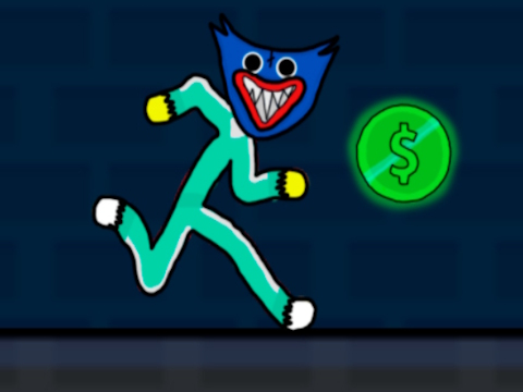 游戏Stickman Huggy 456鱿鱼 在线