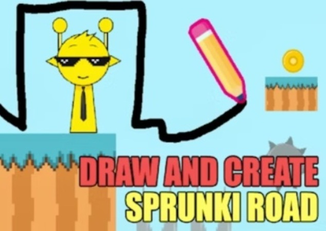 游戏画并创建Sprunki Road 在线