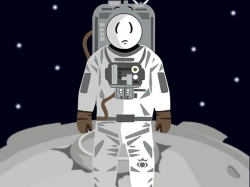 游戏Stickman在太空中 在线
