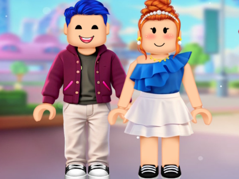 游戏Roblox夫妇的着装 在线