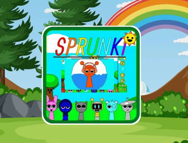游戏Sprunki着色书 在线