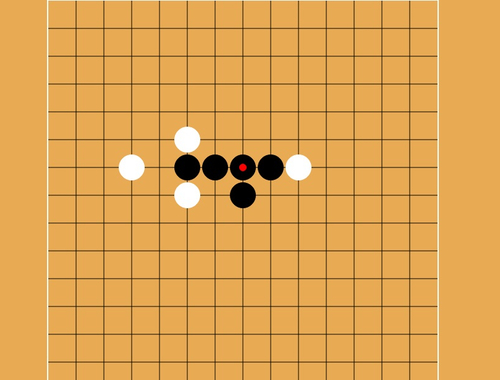 游戏Gomoku连续五块石头 在线