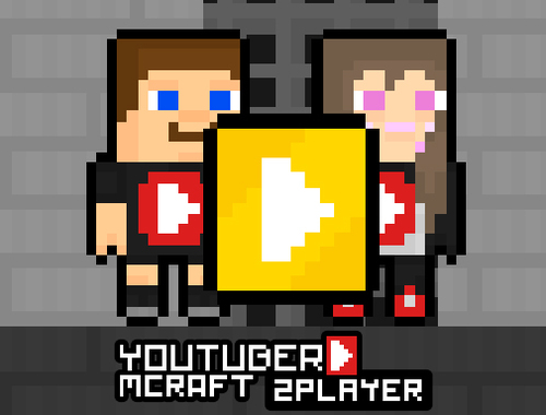 游戏YouTuber Minecraft 2玩家 在线