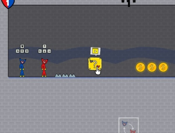 游戏Stickman Huggy Party Duo 在线