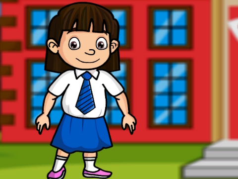 游戏从学校救出小女孩 在线