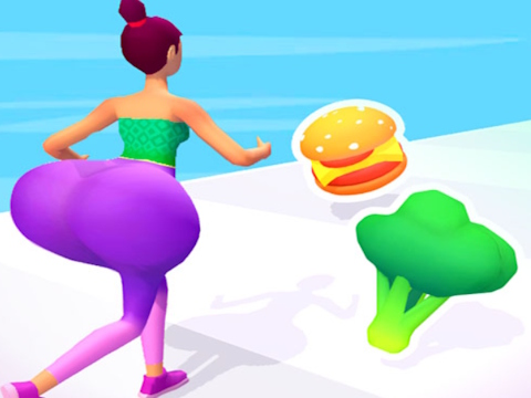 游戏Twerk它！ 身体竞赛3D 在线