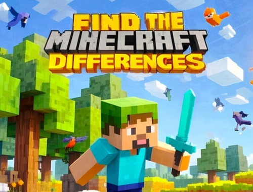 游戏找到差异：Minecraft 在线