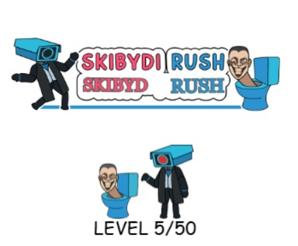 游戏Skibydi Rush 在线