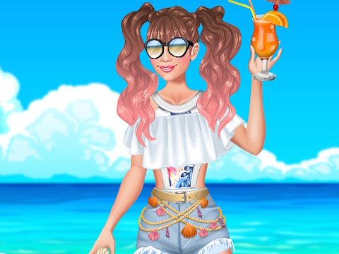 游戏夏季海滩女孩 在线