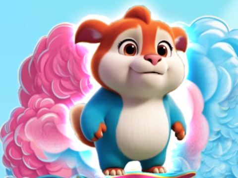 游戏Sketer Bear跳 在线