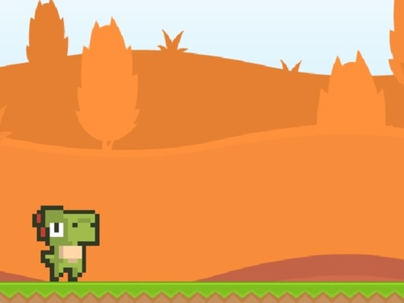 游戏运行Dino Run 2D在线
