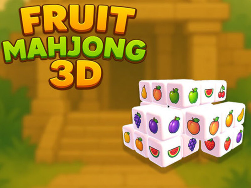 游戏水果Mahjong 3d在线