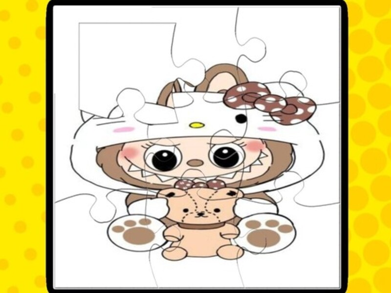 游戏Labubu拼图儿童游戏在线